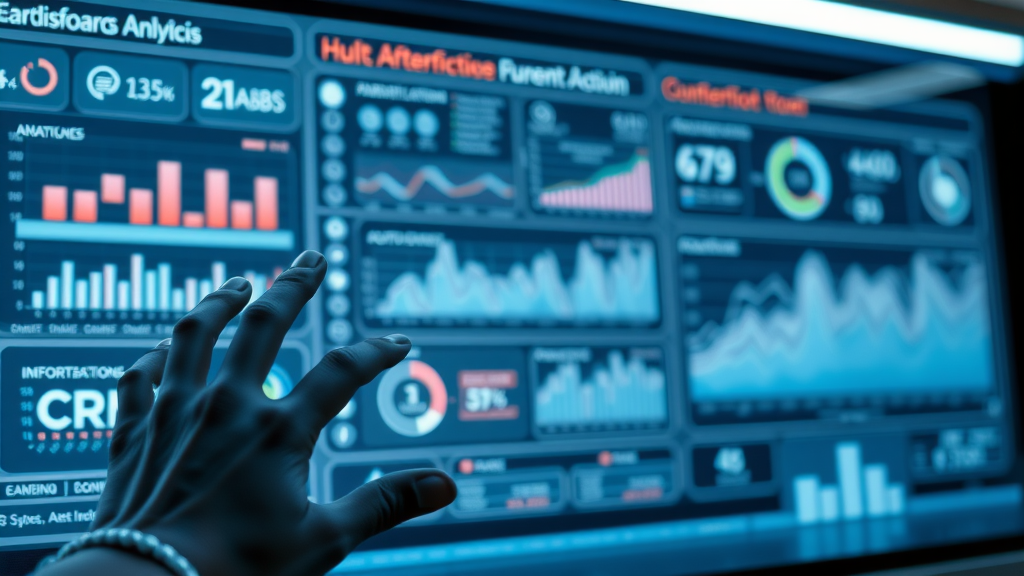 Sleek CRM platform and analytics dashboard for customer engagement in contact centers