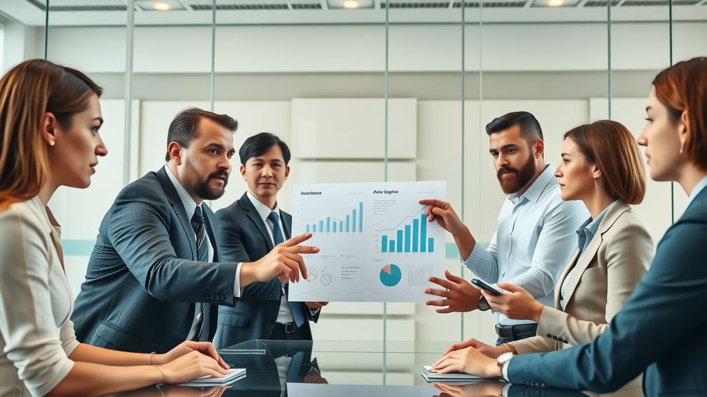 business team planning reputation repair strategy and crisis management