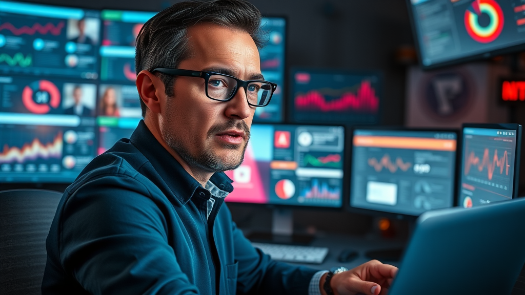 dynamic social media manager overseeing brand mentions real-time small businesses reputation management social media platforms