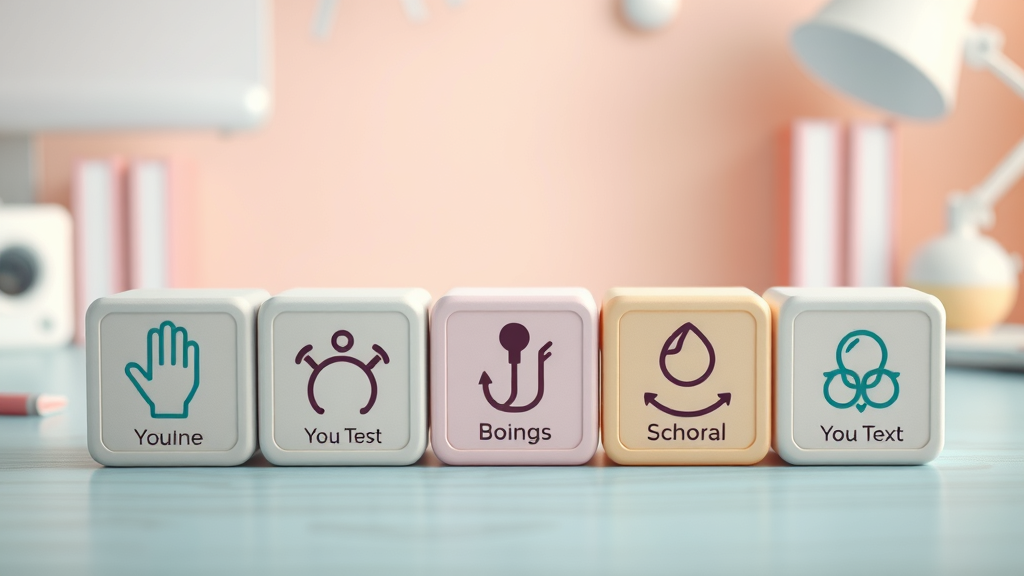 Five building block concepts for content creation, visual metaphor for the 5 C
