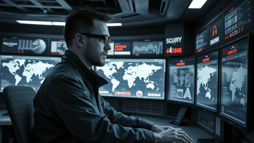 security expert using brand protection solution software to secure online brands