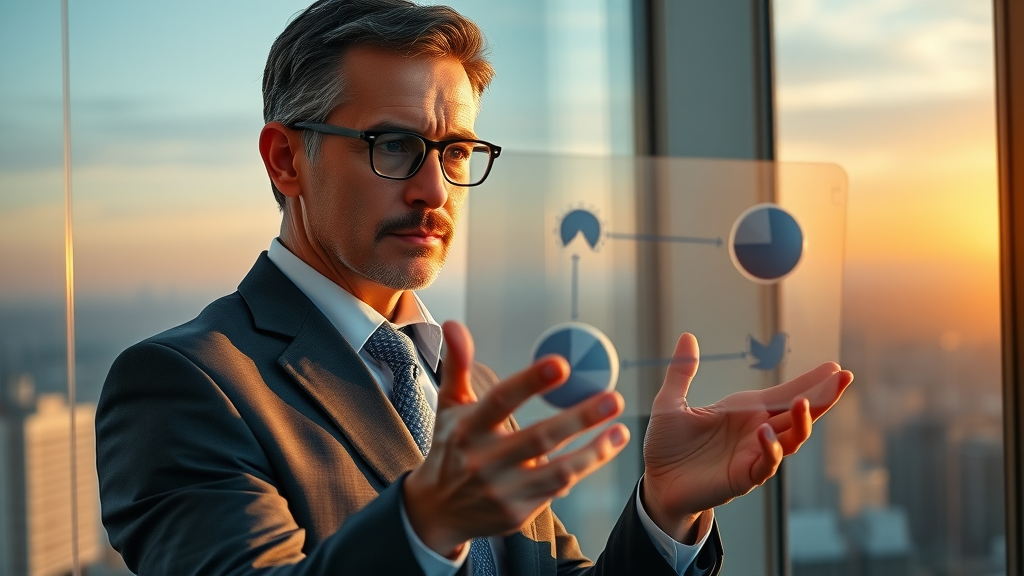 business executive comparing segmentation models for optimal customer segmentation strategy