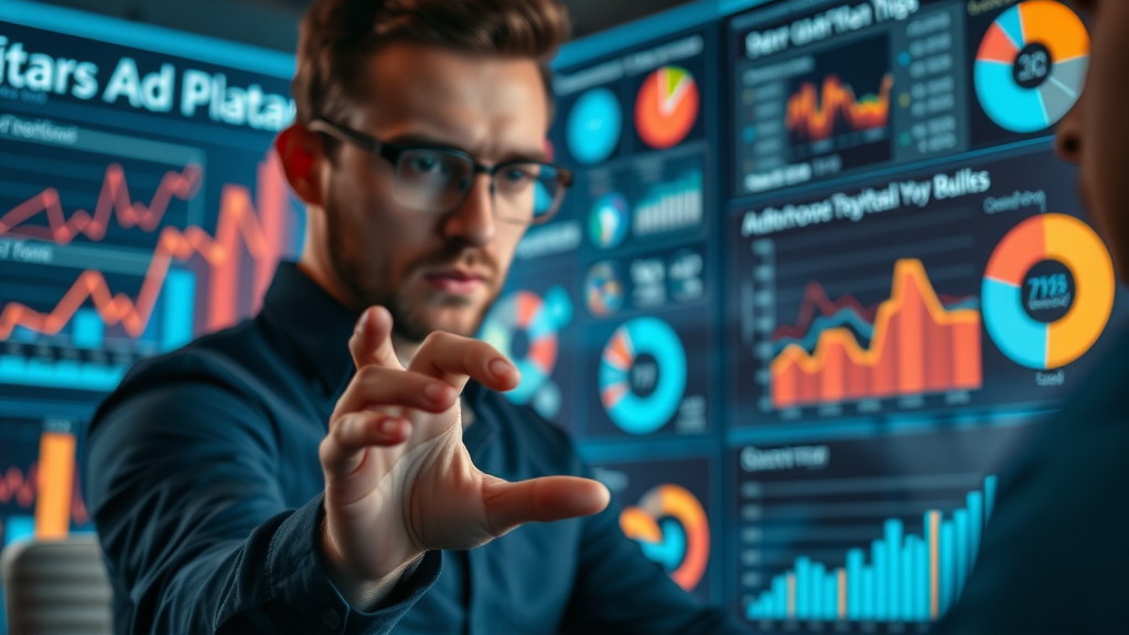 analytics graph ad performance metrics contextual and behavioral targeting