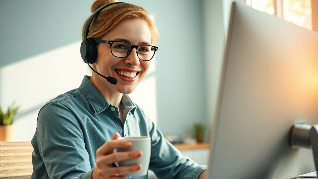customer support agent using live chat to enhance conversion optimization