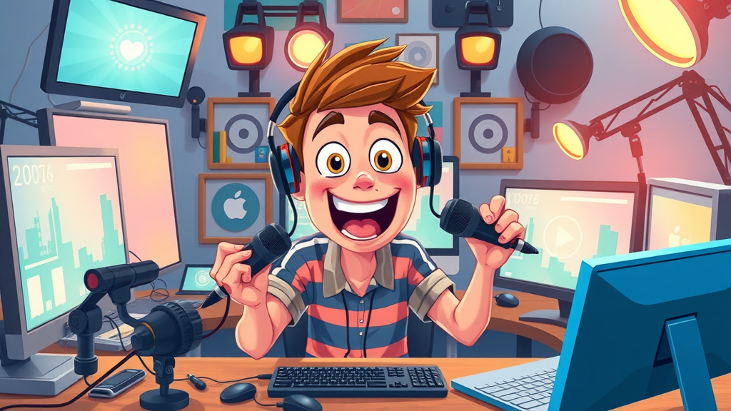 Digital content creator using media tools for content creation on multiple platforms