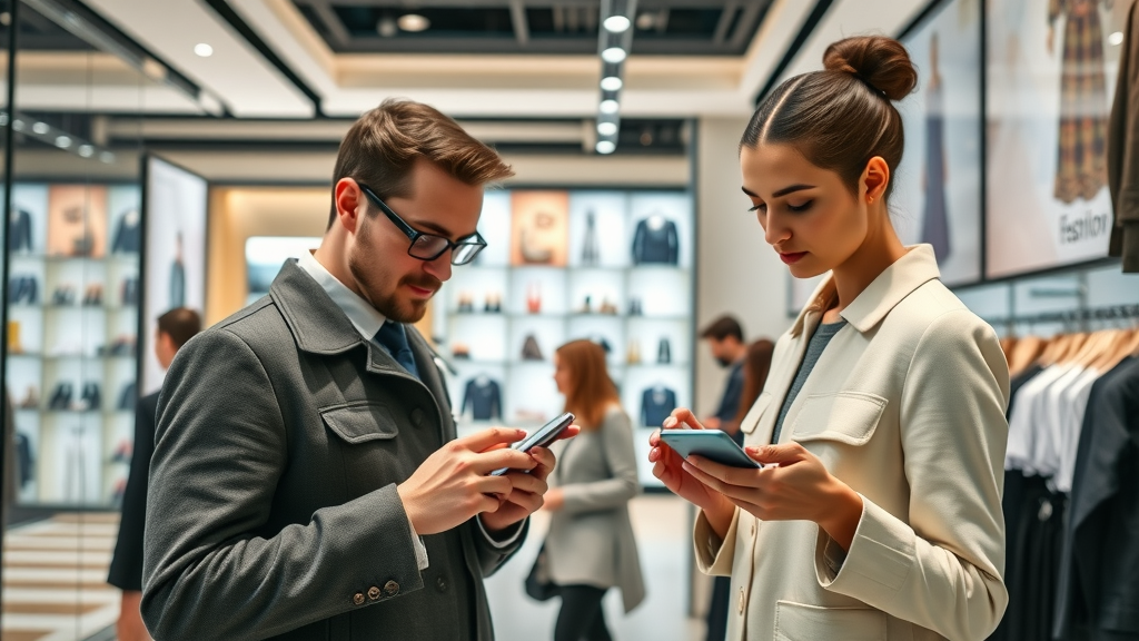 retail store using integrated channel marketing and digital technology for unified customer experience