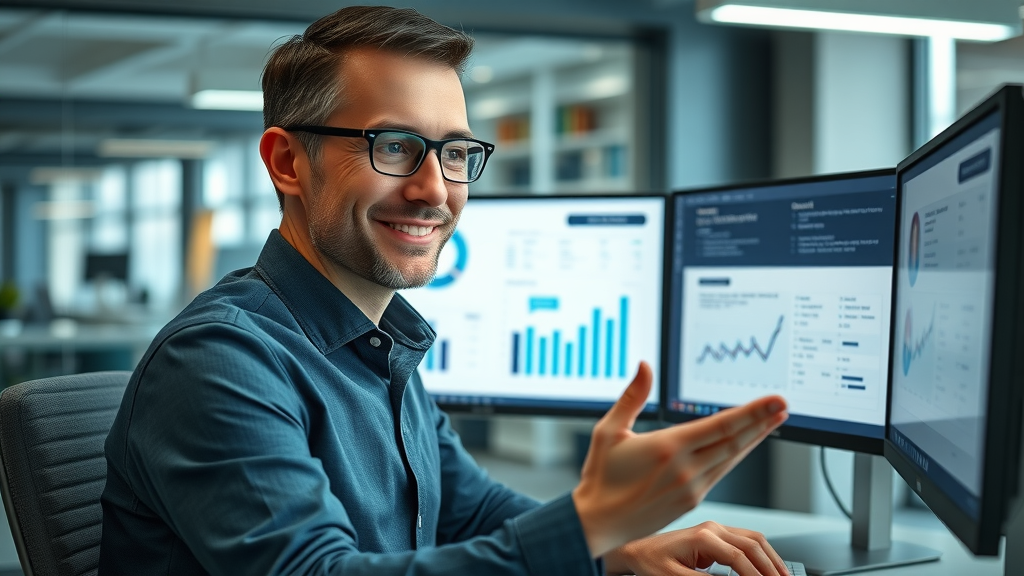email marketing specialist reviewing segmented campaign performance as a key digital marketing channel