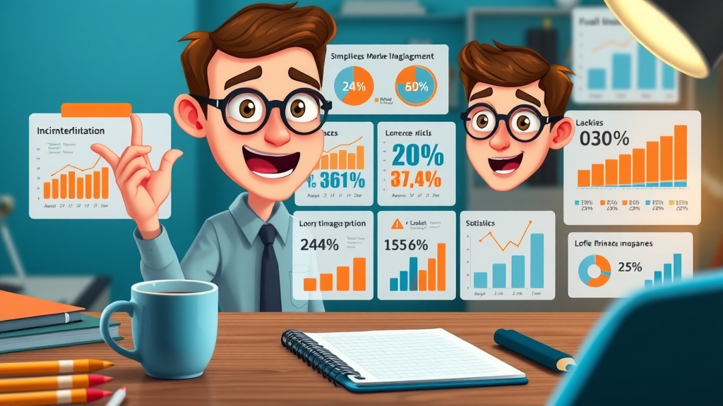 infographic with key statistics and charts about essential small business marketing tips