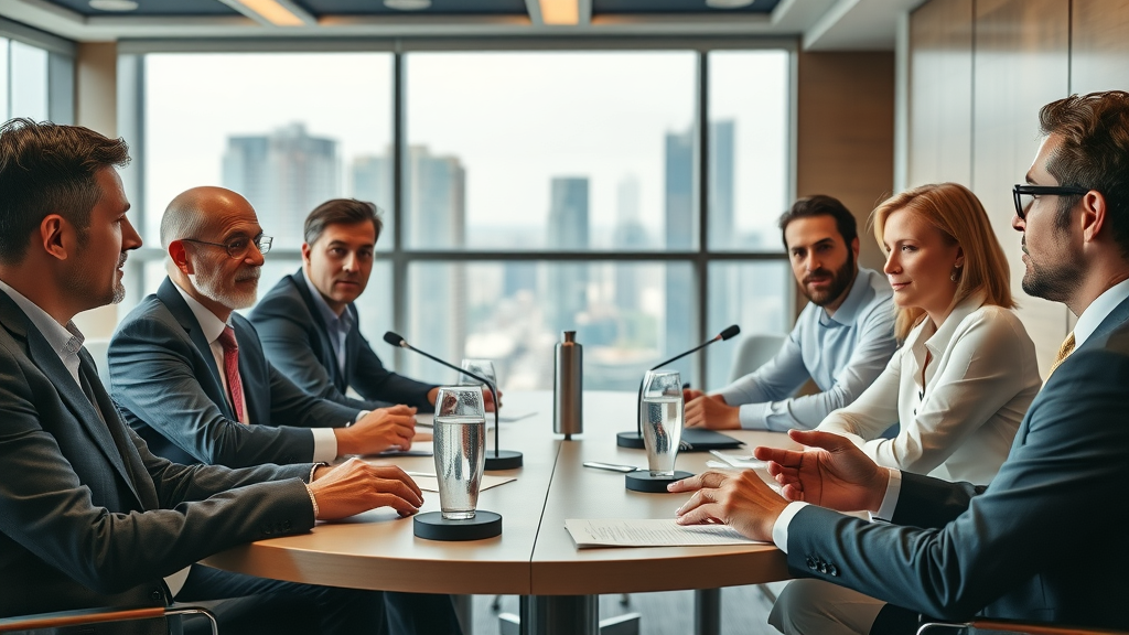 customer trust building expert business panel, roundtable discussion, sharing industry insights