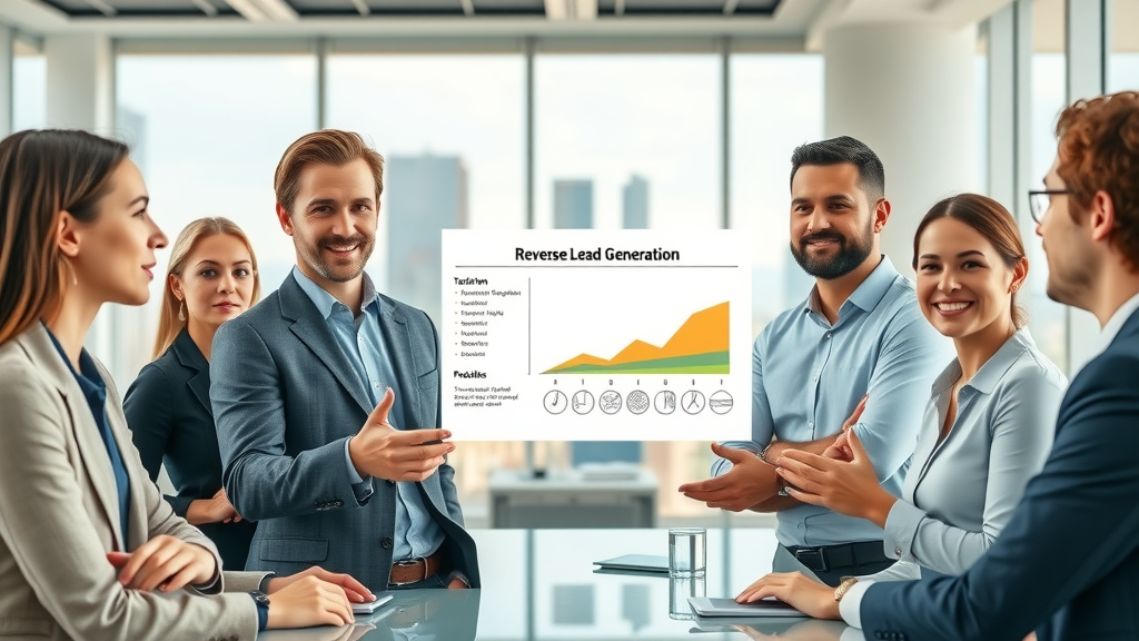 reverse lead generation strategies business meeting