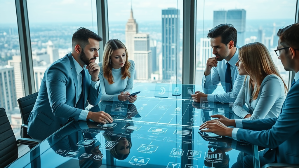 business decision makers reviewing digital marketing channel roadmap