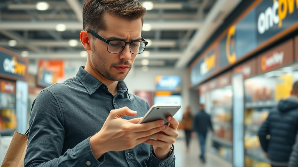 modern shopper disappointed by limited mobile app functionality, highlighting omnichannel marketing gaps