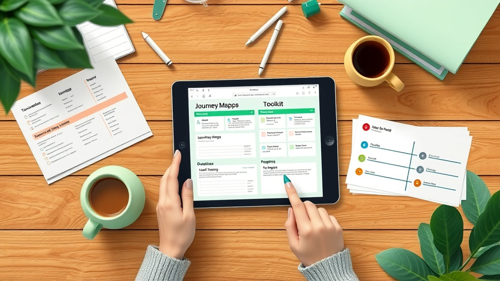 digital resources for customer journey mapping, toolkit and templates for journey map creation