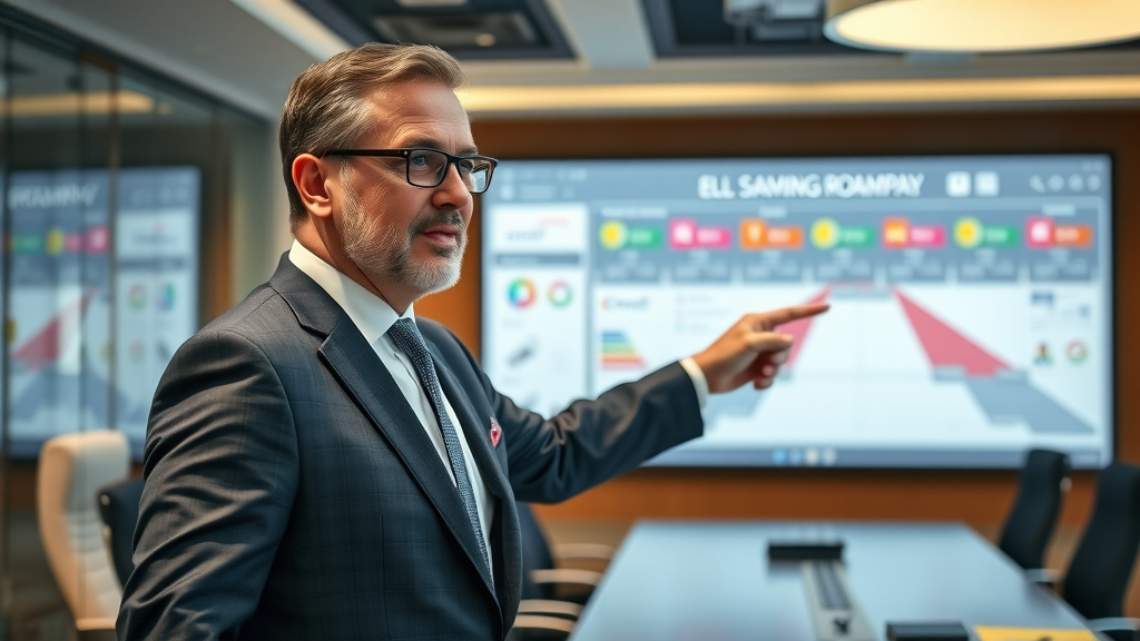 brand leader guiding digital marketing strategy for online reputation