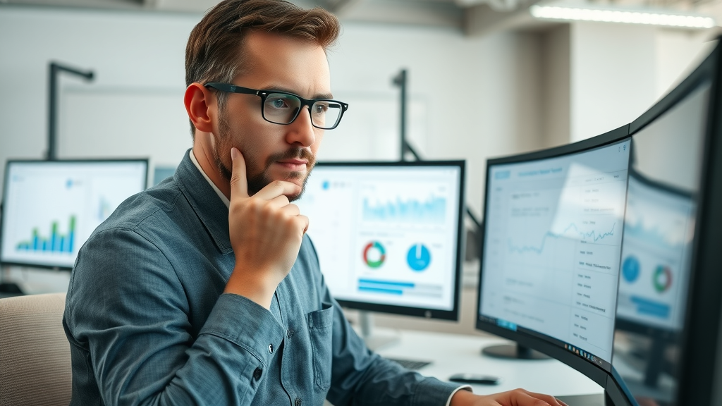 marketing analyst adjusting frequency cap on analytics dashboard, managing ad spend for google retargeting strategies for conversions