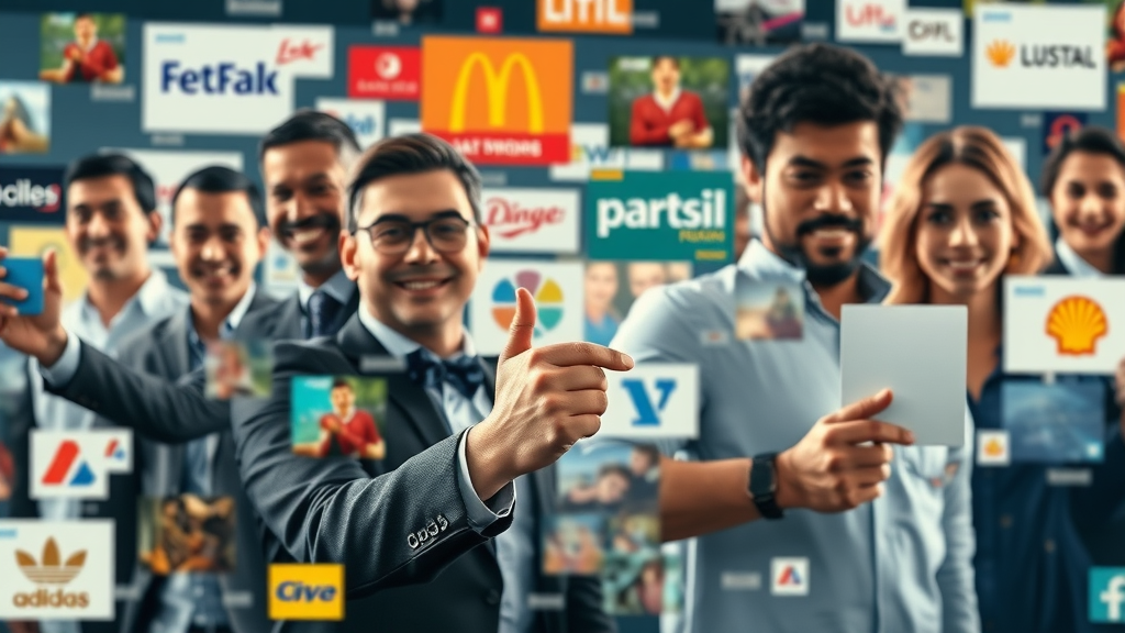 Montage of global brand campaign highlights, creative visuals and multicultural collaboration, brand colors